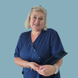 Sanja Dimov, medizinische Hilfskraft